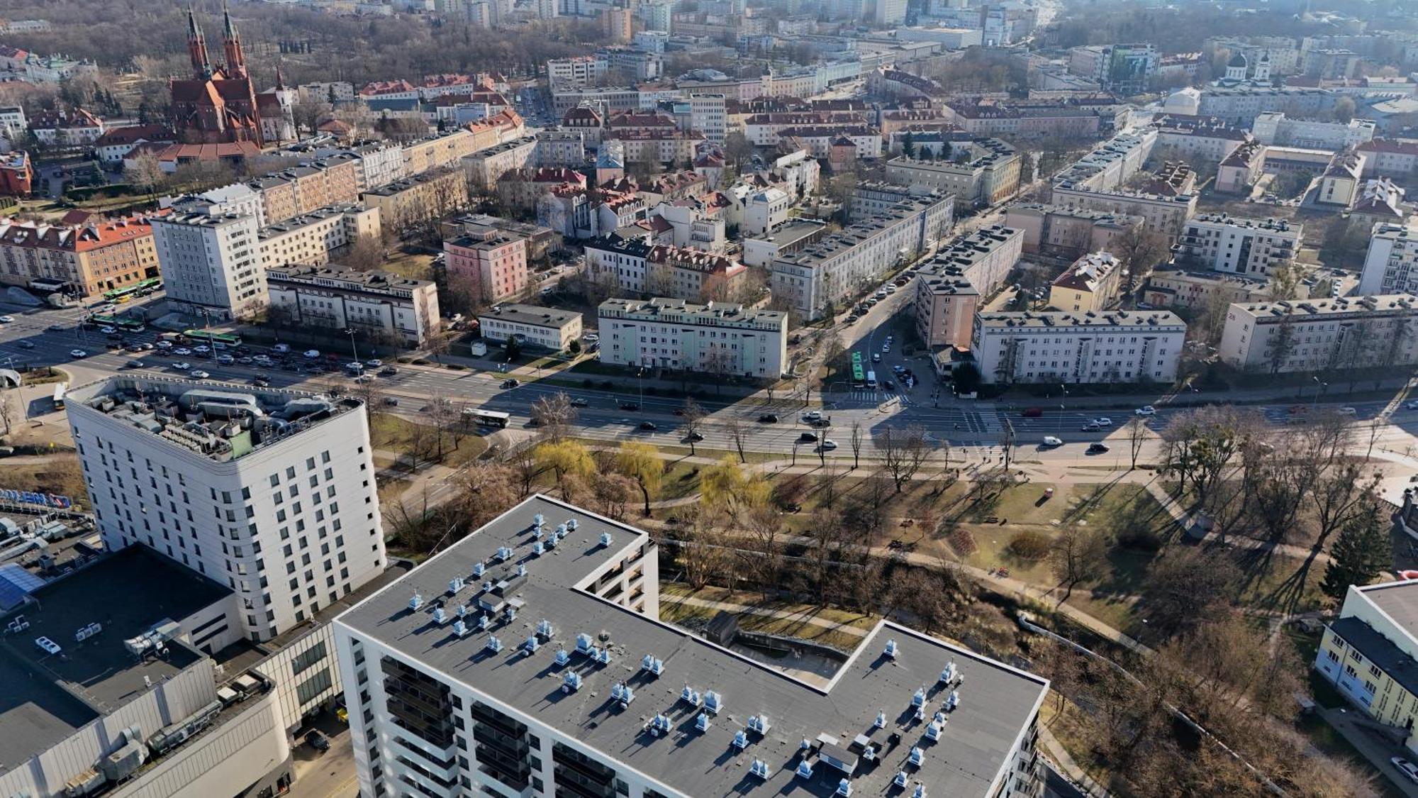 Modern Sky Apartments Белосток Экстерьер фото